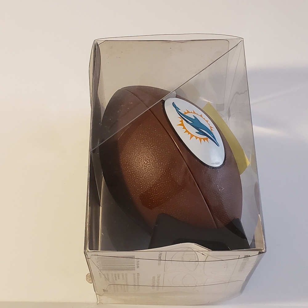 Miami Dolphins Football shaped post it holder
